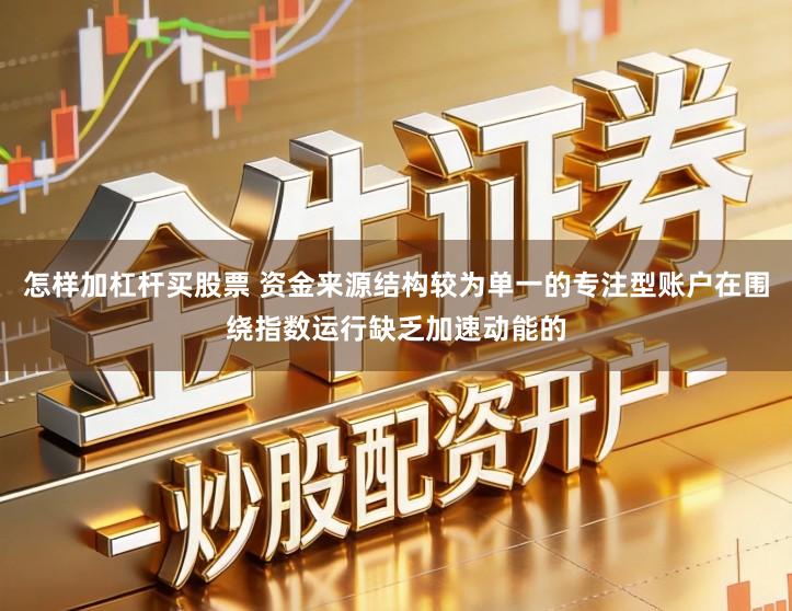 怎样加杠杆买股票 资金来源结构较为单一的专注型账户在围绕指数运行缺乏加速动能的