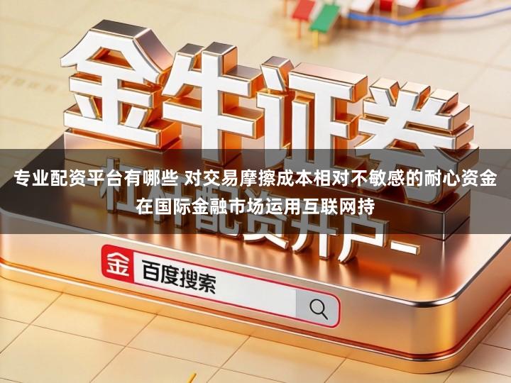 专业配资平台有哪些 对交易摩擦成本相对不敏感的耐心资金在国际金融市场运用互联网持